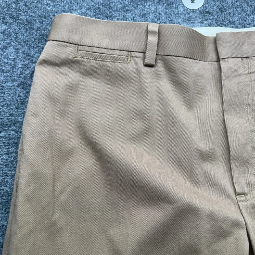 L.L. Bean Chino Pants Mens 36 Tan 30 Inseam Cotton Twill Workwear Classic Fit